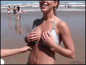 292px x 220px - 11 busty girls in bikinis shaking and bouncing their boobs ...