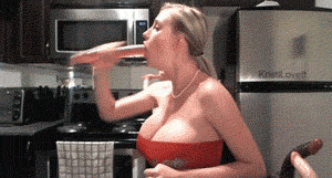 When no dildo is too big for that throat (21 gifs)